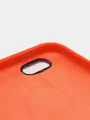 Оранжевый силиконовый чехол на iPhone 6, 6S / 7, 8 / 7 Plus, 8 Plus / X, XS / XR (разные цвета)