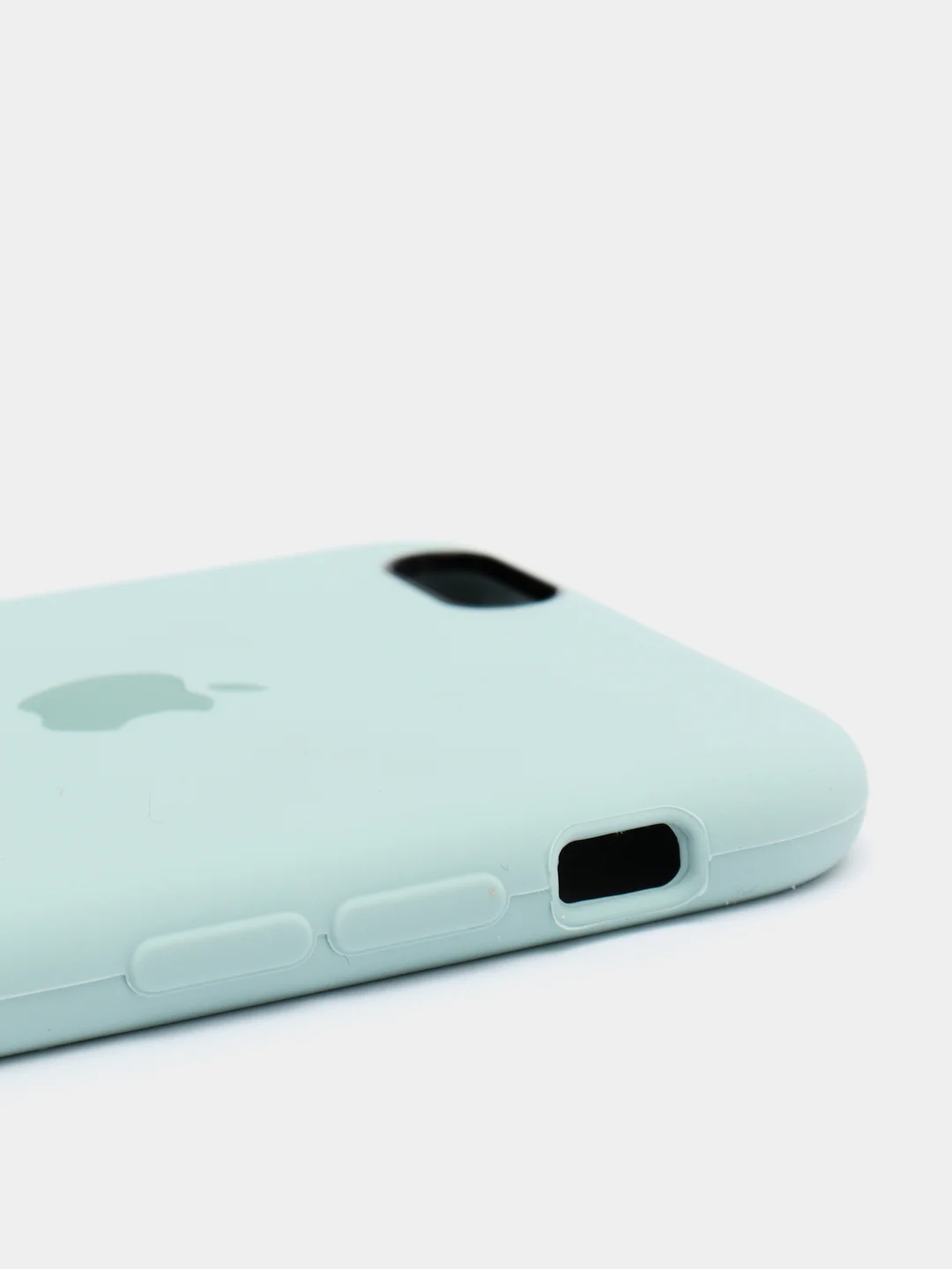 Мятный силиконовый чехол на iPhone 6, 6S / 7, 8 / 7 Plus, 8 Plus / X, XS / XR (разные цвета)