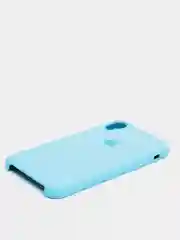 Голубой силиконовый чехол на iPhone 6, 6S / 7, 8 / 7 Plus, 8 Plus / X, XS / XR (разные цвета)