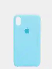 Голубой силиконовый чехол на iPhone 6, 6S / 7, 8 / 7 Plus, 8 Plus / X, XS / XR (разные цвета)