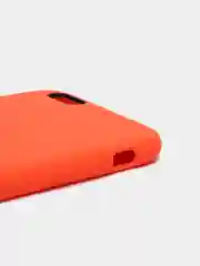 Оранжевый силиконовый чехол на iPhone 6, 6S / 7, 8 / 7 Plus, 8 Plus / X, XS / XR (разные цвета)