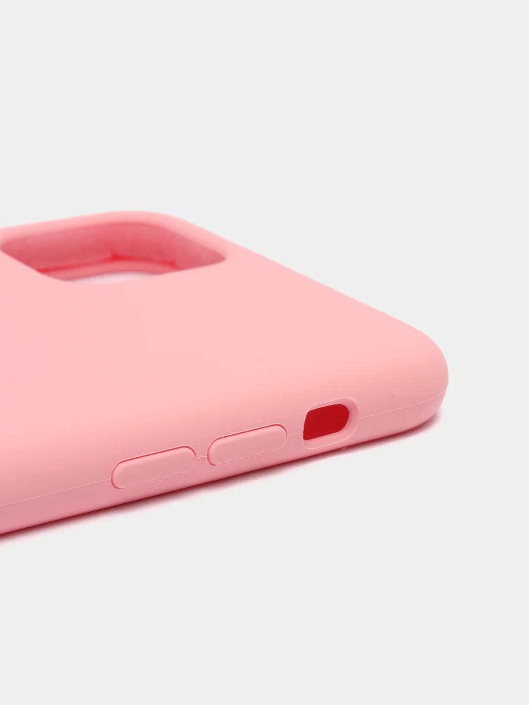 Розовый силиконовый чехол для Айфон 6/6s, 7/8, 7+/8+, X/Xs, Xr, 11, 11Pro, 11ProMax