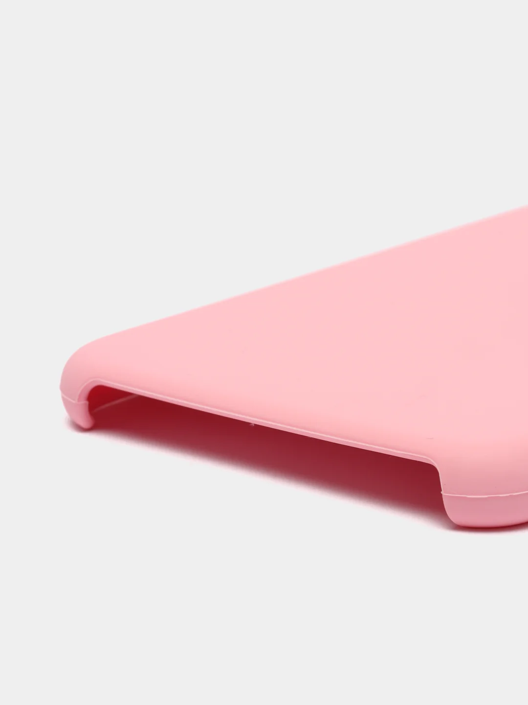 Розовый силиконовый чехол на iPhone 6, 6S / 7, 8 / 7 Plus, 8 Plus / X, XS / XR (разные цвета)
