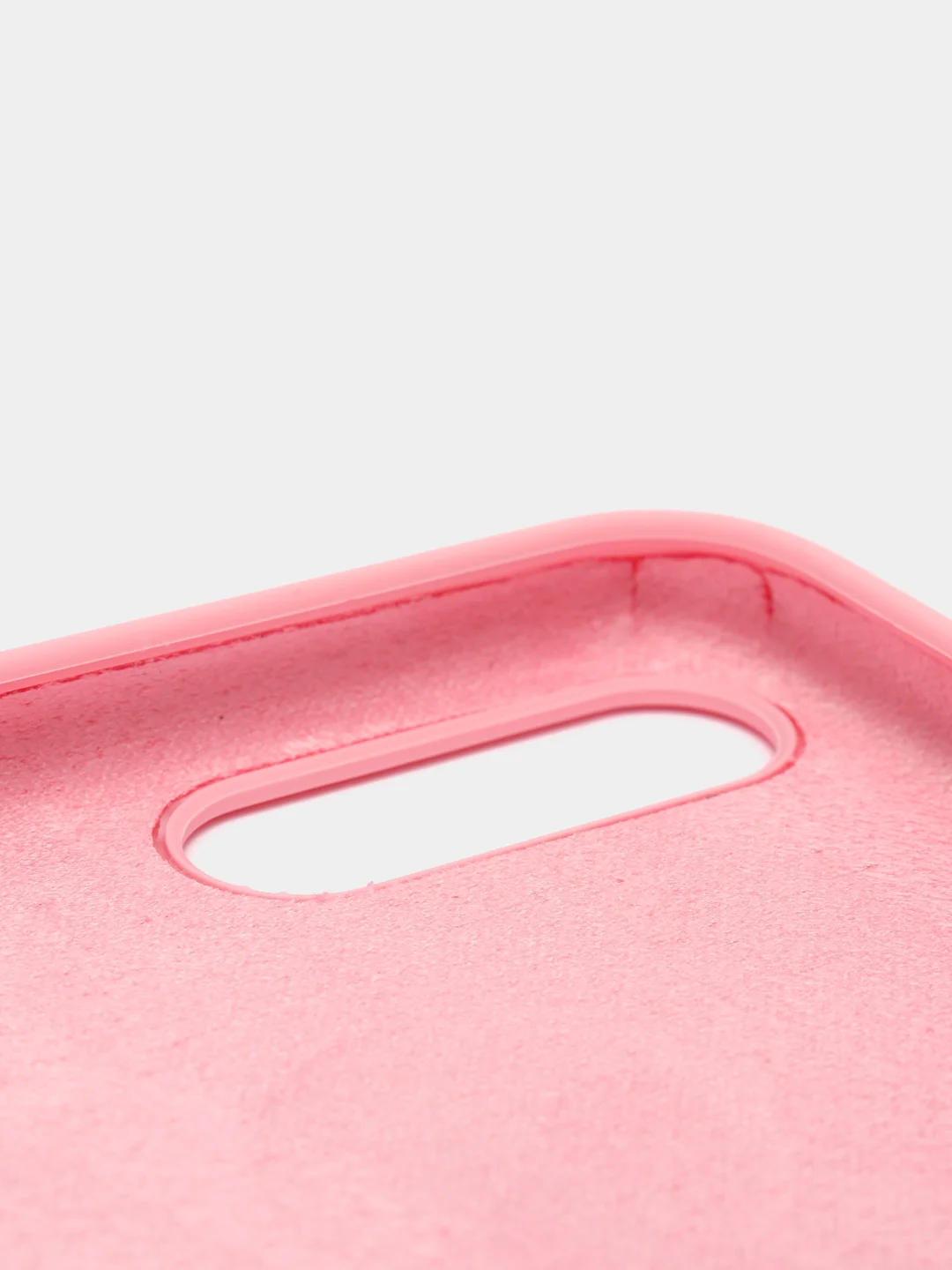 Розовый силиконовый чехол на iPhone 6, 6S / 7, 8 / 7 Plus, 8 Plus / X, XS / XR (разные цвета)