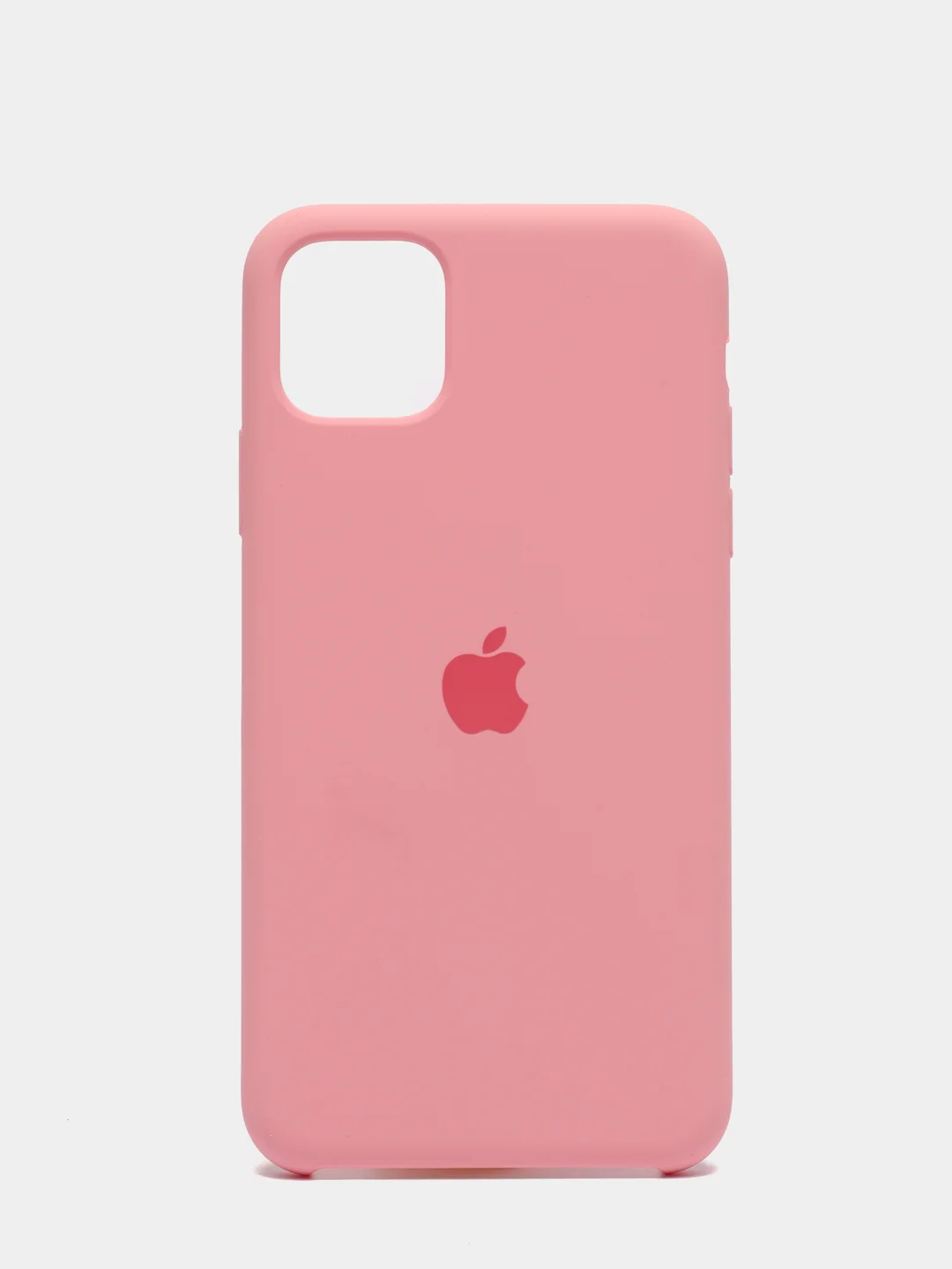 Розовый силиконовый чехол для Айфон 6/6s, 7/8, 7+/8+, X/Xs, Xr, 11, 11Pro, 11ProMax