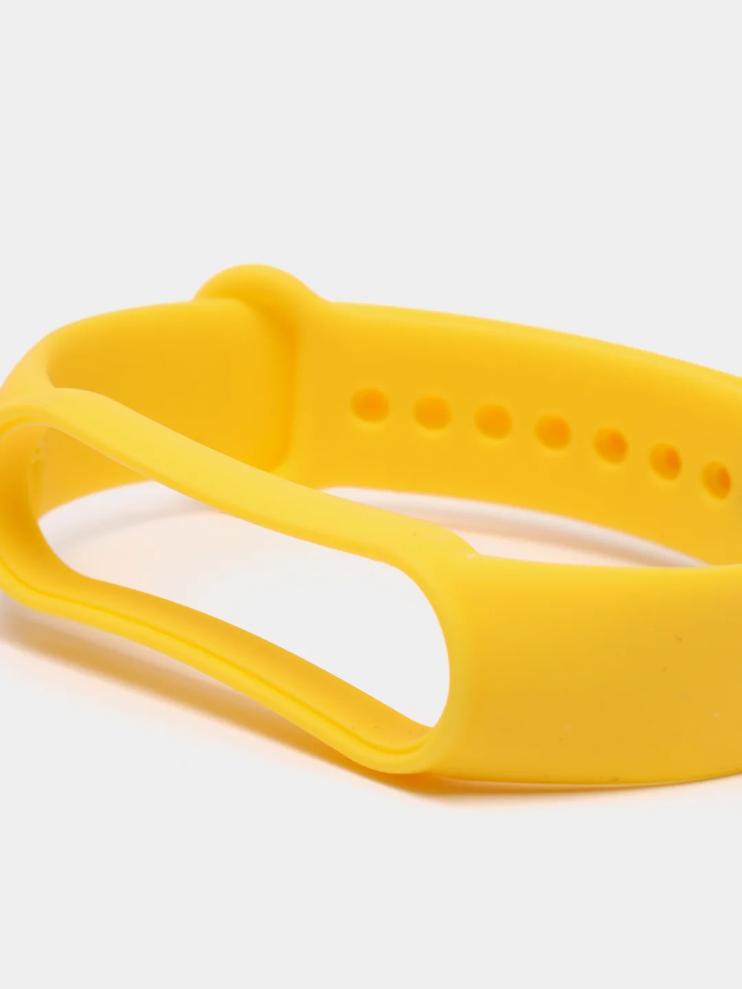 Белый силиконовый ремешок Xiaomi Mi Band 5