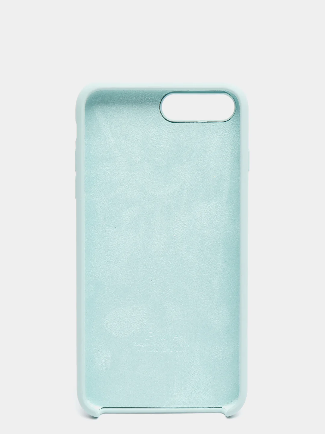 Мятный силиконовый чехол на iPhone 6, 6S / 7, 8 / 7 Plus, 8 Plus / X, XS / XR (разные цвета)