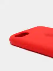 Красный силиконовый чехол для Айфон 6/6s, 7/8, 7+/8+, X/Xs, Xr, 11, 11Pro, 11ProMax