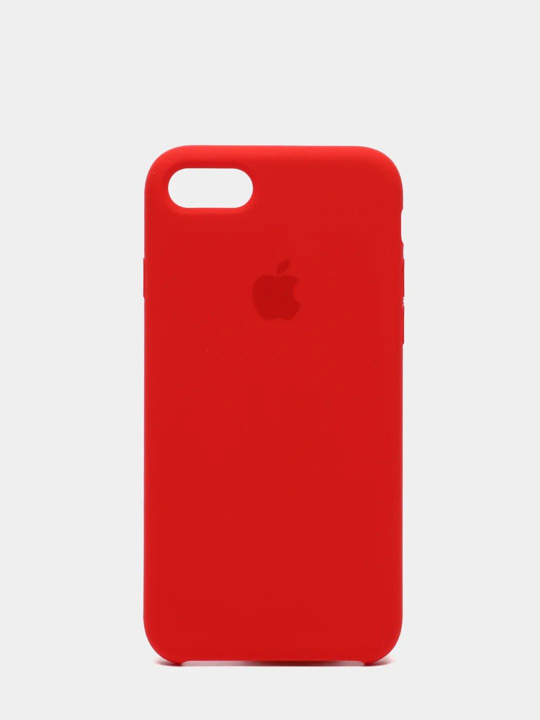 Красный силиконовый чехол для Айфон 6/6s, 7/8, 7+/8+, X/Xs, Xr, 11, 11Pro, 11ProMax