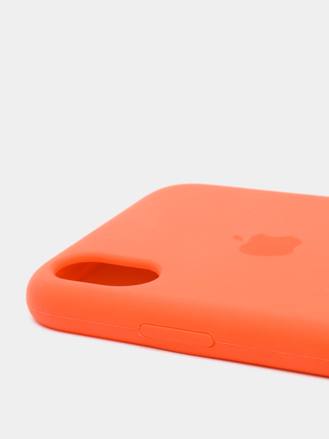 Оранжевый силиконовый чехол на iPhone 6, 6S / 7, 8 / 7 Plus, 8 Plus / X, XS / XR (разные цвета)