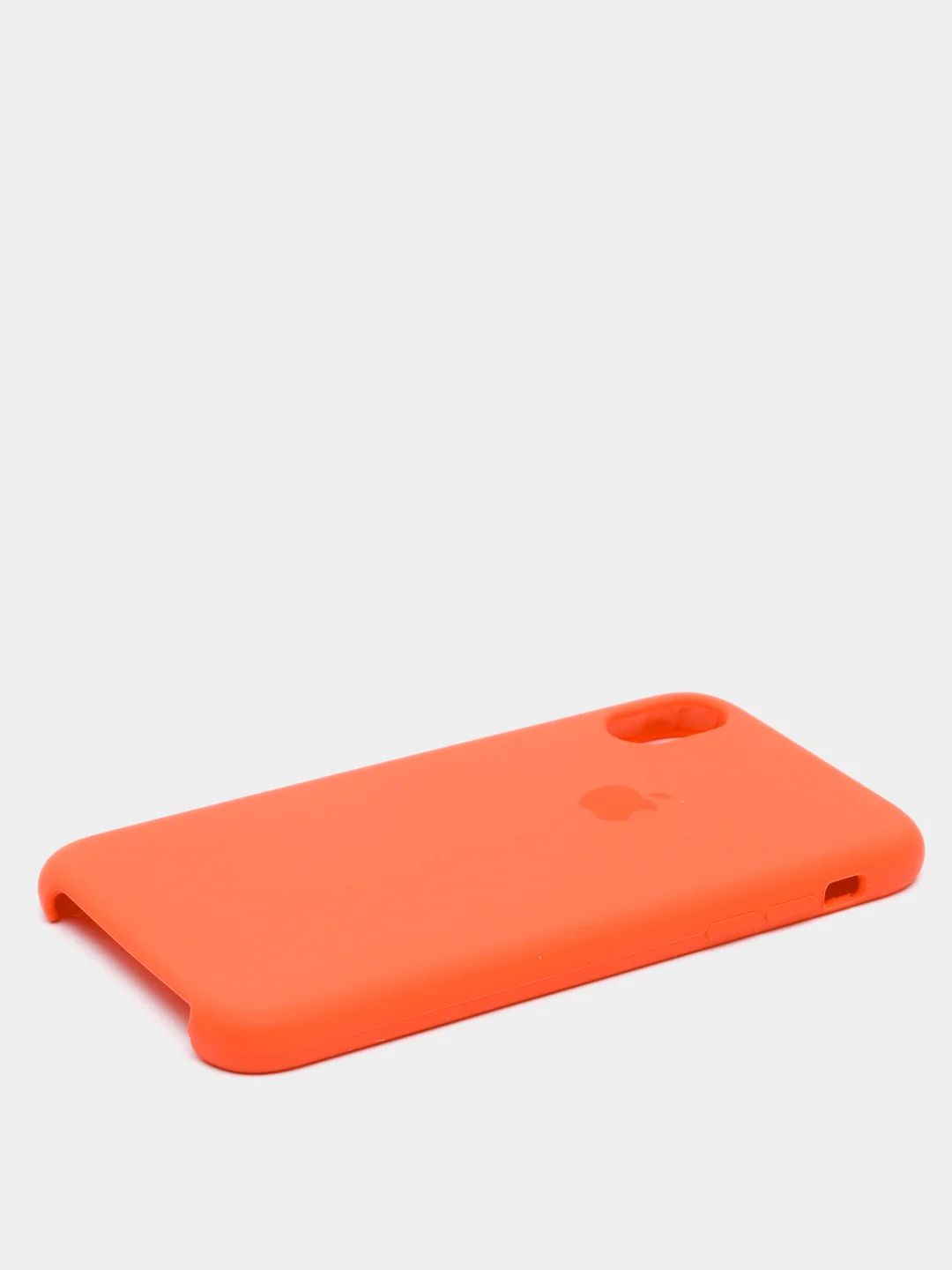 Оранжевый силиконовый чехол на iPhone 6, 6S / 7, 8 / 7 Plus, 8 Plus / X, XS / XR (разные цвета)
