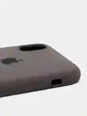 Коричневый силиконовый чехол на iPhone 6, 6S / 7, 8 / 7 Plus, 8 Plus / X, XS / XR (разные цвета)