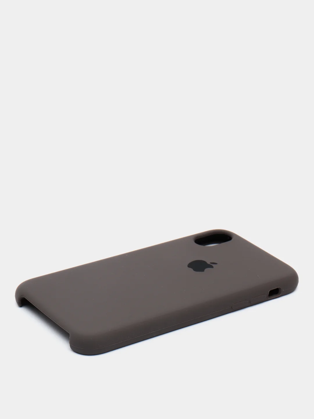 Коричневый силиконовый чехол на iPhone 6, 6S / 7, 8 / 7 Plus, 8 Plus / X, XS / XR (разные цвета)