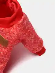 Коралловый меланж толстовка в крапинку для животных