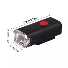 Фонарь светодиодный для велосипеда USB, велосипедный фонарь