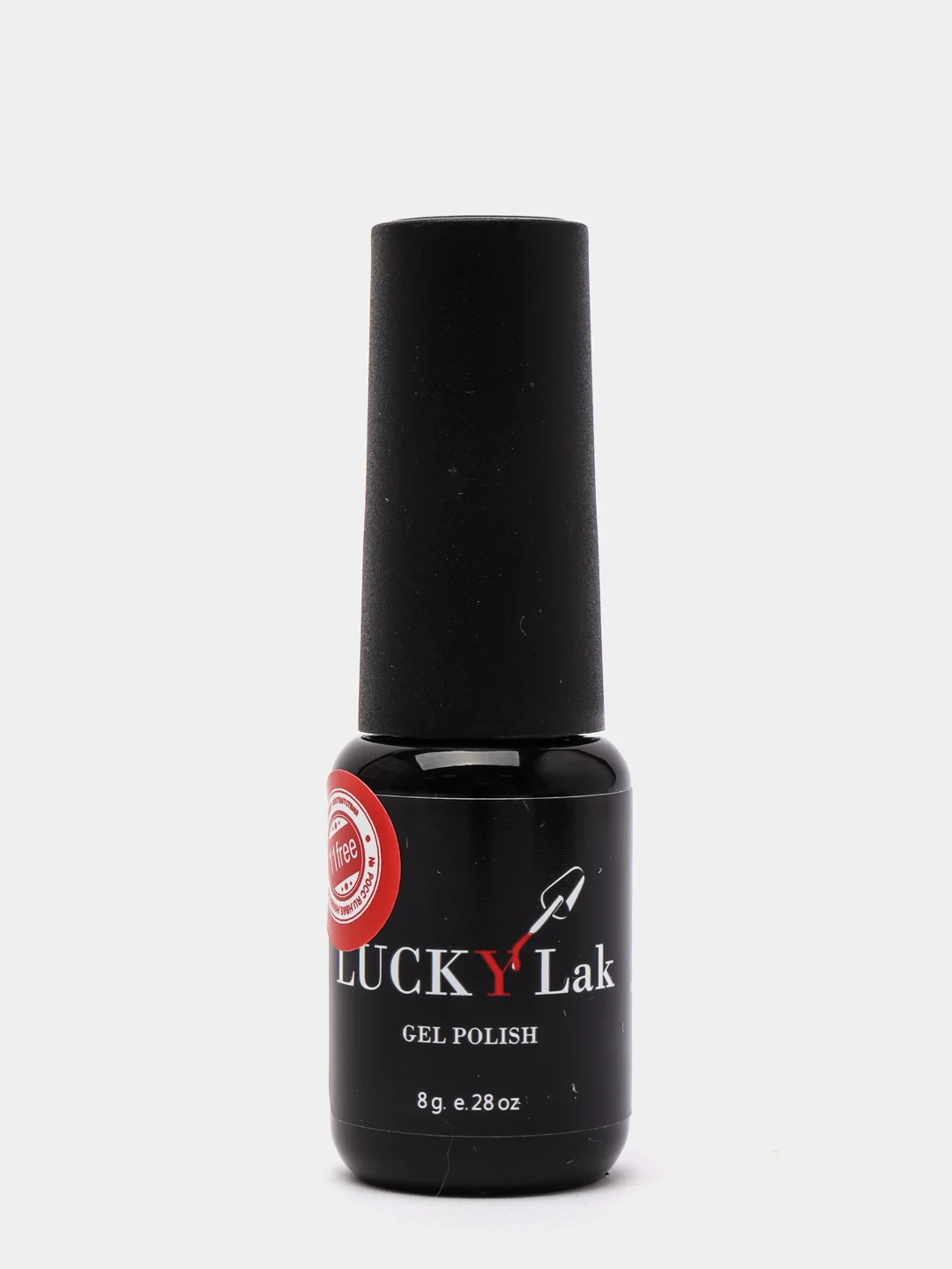 Гель лак для ногтей LuckyLak classic №053, 8g, розово-коричневый лак для маникюра
