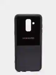 Черный чехол для Samsung A6, силиконовый