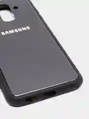 Черный чехол для Samsung A6, силиконовый