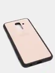 Розовый чехол для Samsung A6, силиконовый