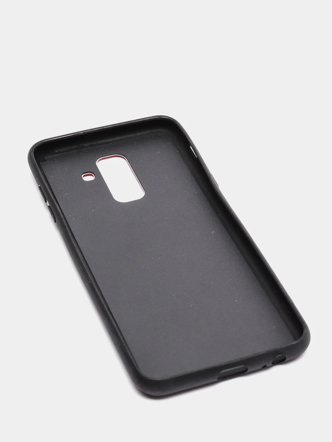 Красный чехол для Samsung A6, силиконовый