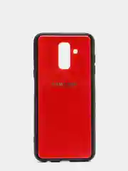 Красный чехол для Samsung A6, силиконовый