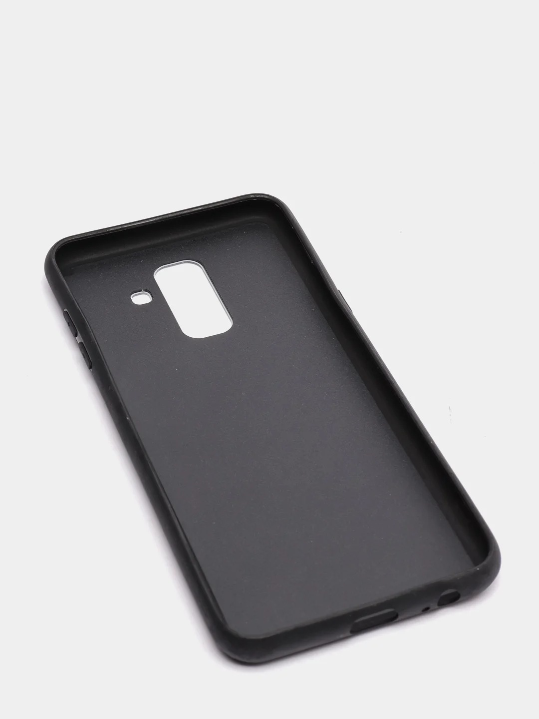 Белый чехол для Samsung A6, силиконовый