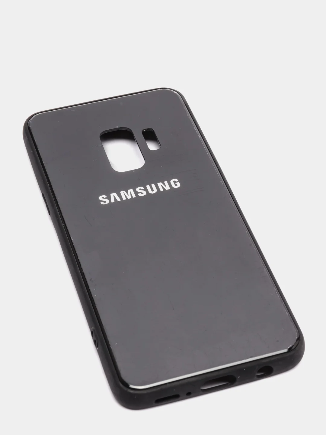 Черный чехол для Samsung S9, силиконовый