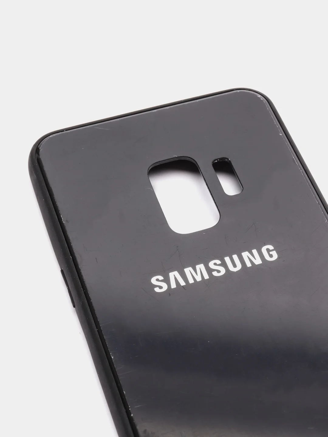 Черный чехол для Samsung S9, силиконовый