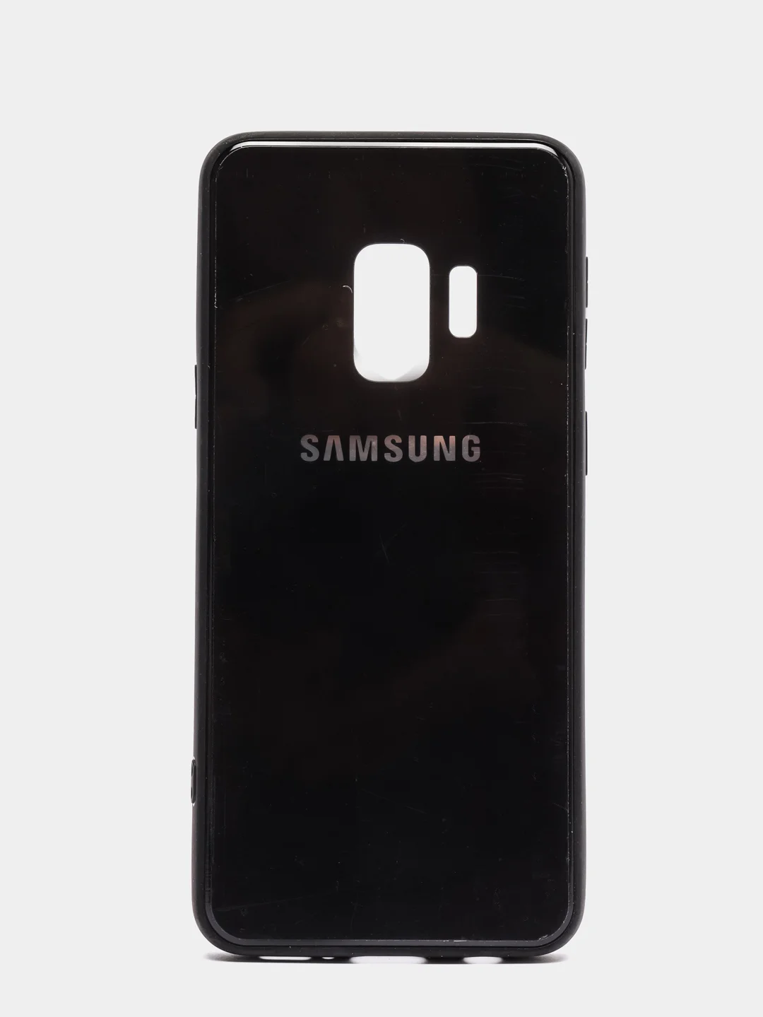 Черный чехол для Samsung S9, силиконовый