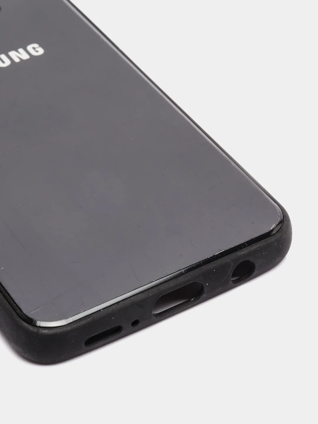 Черный чехол для Samsung S9, силиконовый