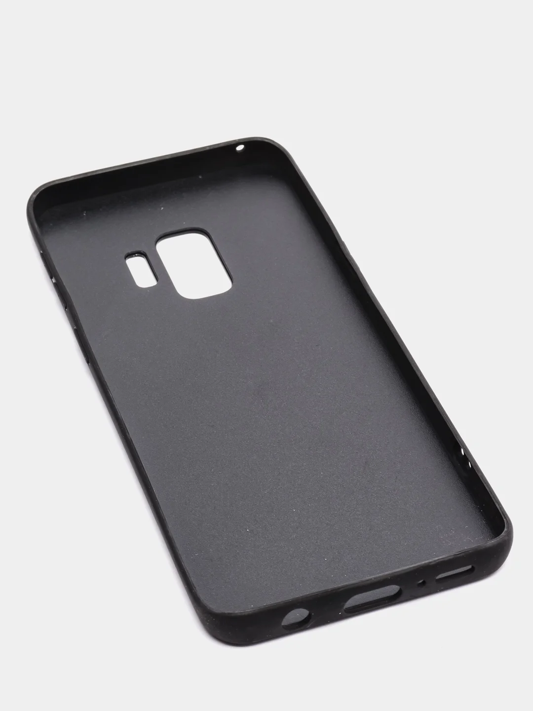 Черный чехол для Samsung S9, силиконовый