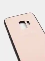 Розовый чехол для Samsung S9, силиконовый