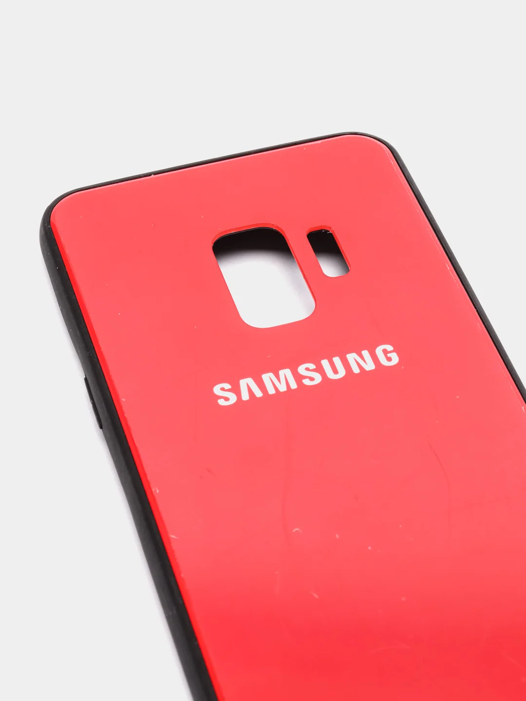 Красный чехол для Samsung S9, силиконовый