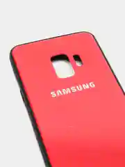 Красный чехол для Samsung S9, силиконовый