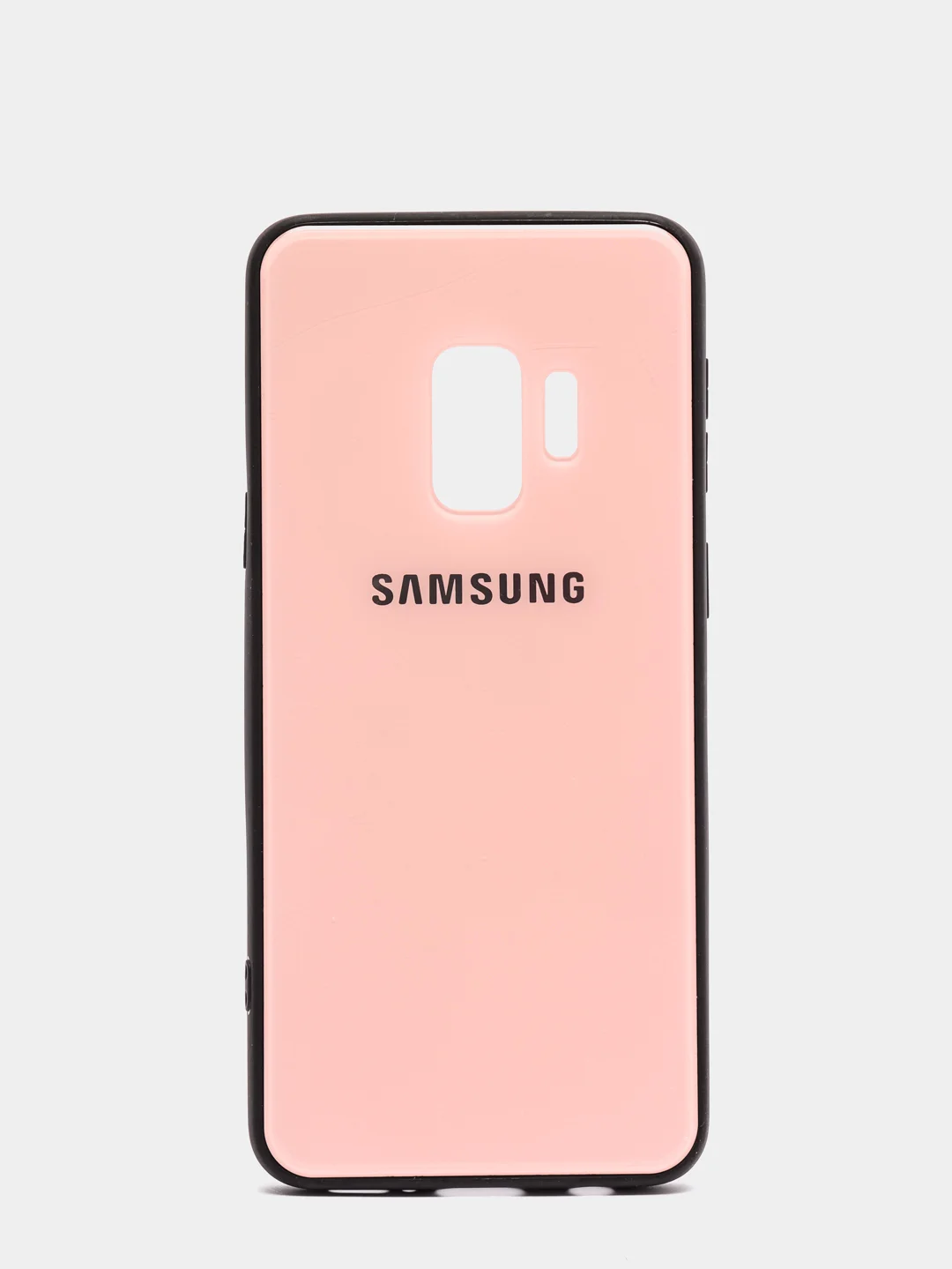 Розовый чехол для Samsung S9, силиконовый