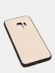 Бежевый чехол для Samsung S9, силиконовый