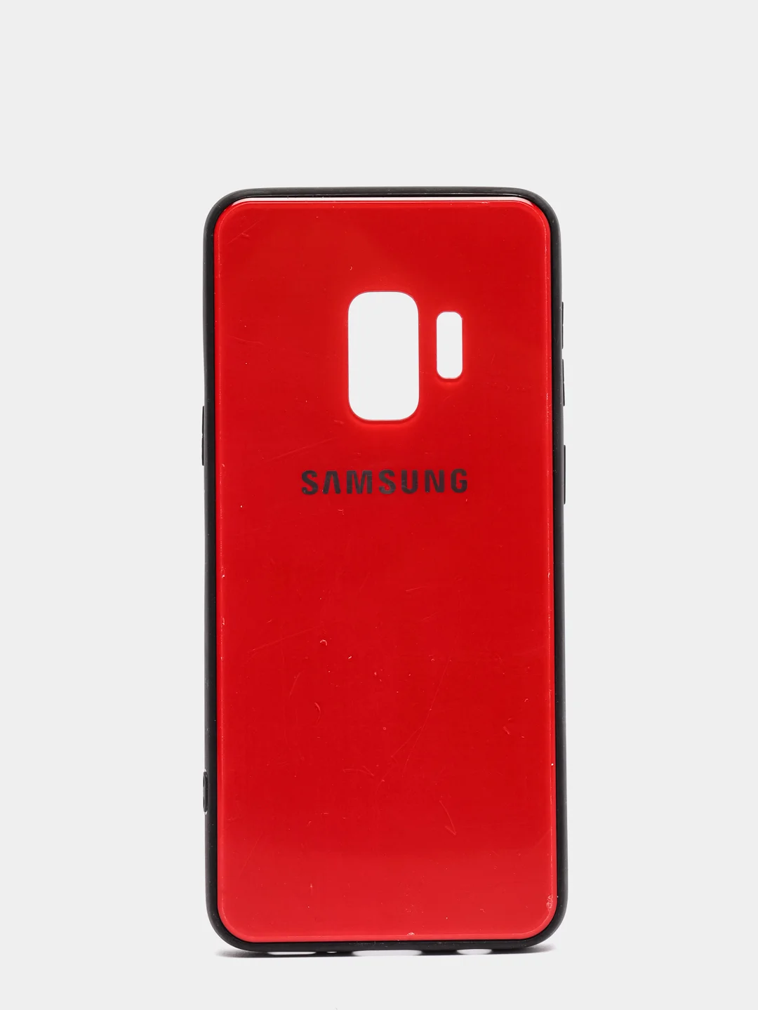 Красный чехол для Samsung S9, силиконовый