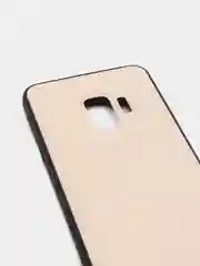 Бежевый чехол для Samsung S9, силиконовый