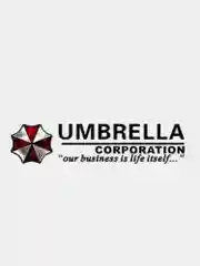 Серый металлик наклейка на авто "Umbrella corporation"