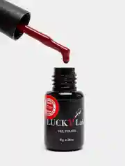 Гель-лак для ногтей LuckyLak classic №051, 8 г, красный кирпичный лак для маникюра и педикюра