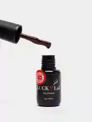 Гель лак для ногтей, гель-лак LuckyLak classic №043, 8g коричневый шоколадный для маникюра
