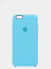 Голубой силиконовый чехол на iPhone 6, 6S / 7, 8 / 7 Plus, 8 Plus / X, XS / XR (разные цвета)