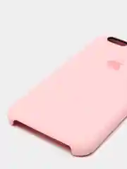 Розовый силиконовый чехол на iPhone 6, 6S / 7, 8 / 7 Plus, 8 Plus / X, XS / XR (разные цвета)