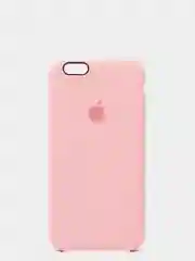 Розовый силиконовый чехол на iPhone 6, 6S / 7, 8 / 7 Plus, 8 Plus / X, XS / XR (разные цвета)