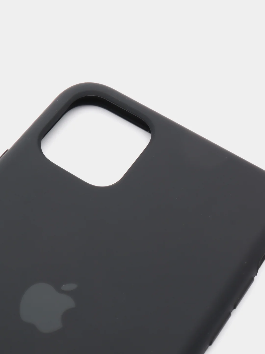 Черный силиконовый чехол на iPhone 6, 6S / 7, 8 / 7 Plus, 8 Plus / X, XS / XR (разные цвета)