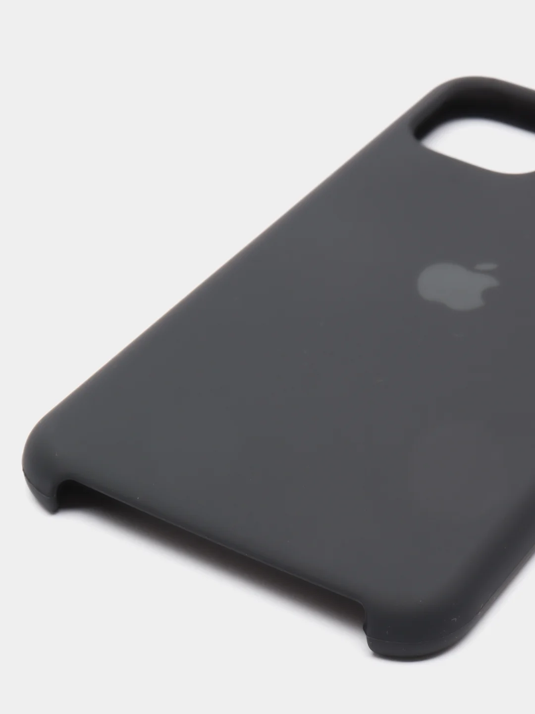 Черный силиконовый чехол на iPhone 6, 6S / 7, 8 / 7 Plus, 8 Plus / X, XS / XR (разные цвета)