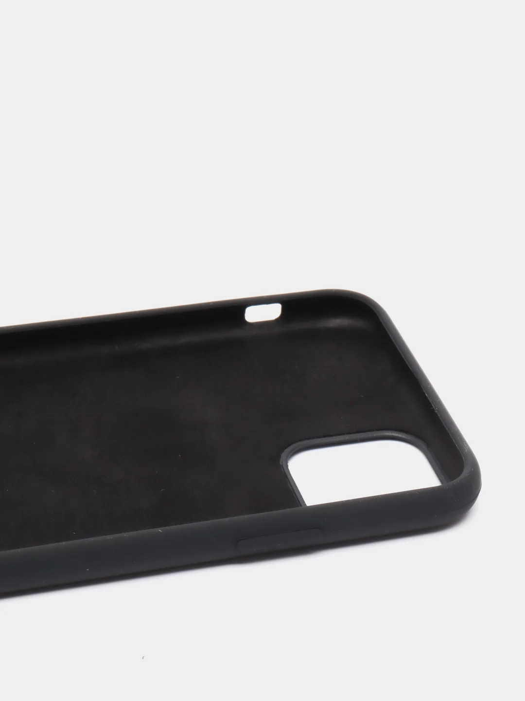 Черный силиконовый чехол на iPhone 6, 6S / 7, 8 / 7 Plus, 8 Plus / X, XS / XR (разные цвета)
