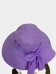 Сиреневый шляпа летняя