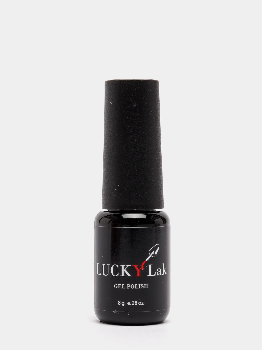 Гель-лак LuckyLak classic 8g №046, темный коричневый, для маникюра и педикюра