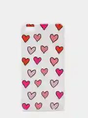 Красный чехол для Apple iPhone 7+, 8+, силиконовый